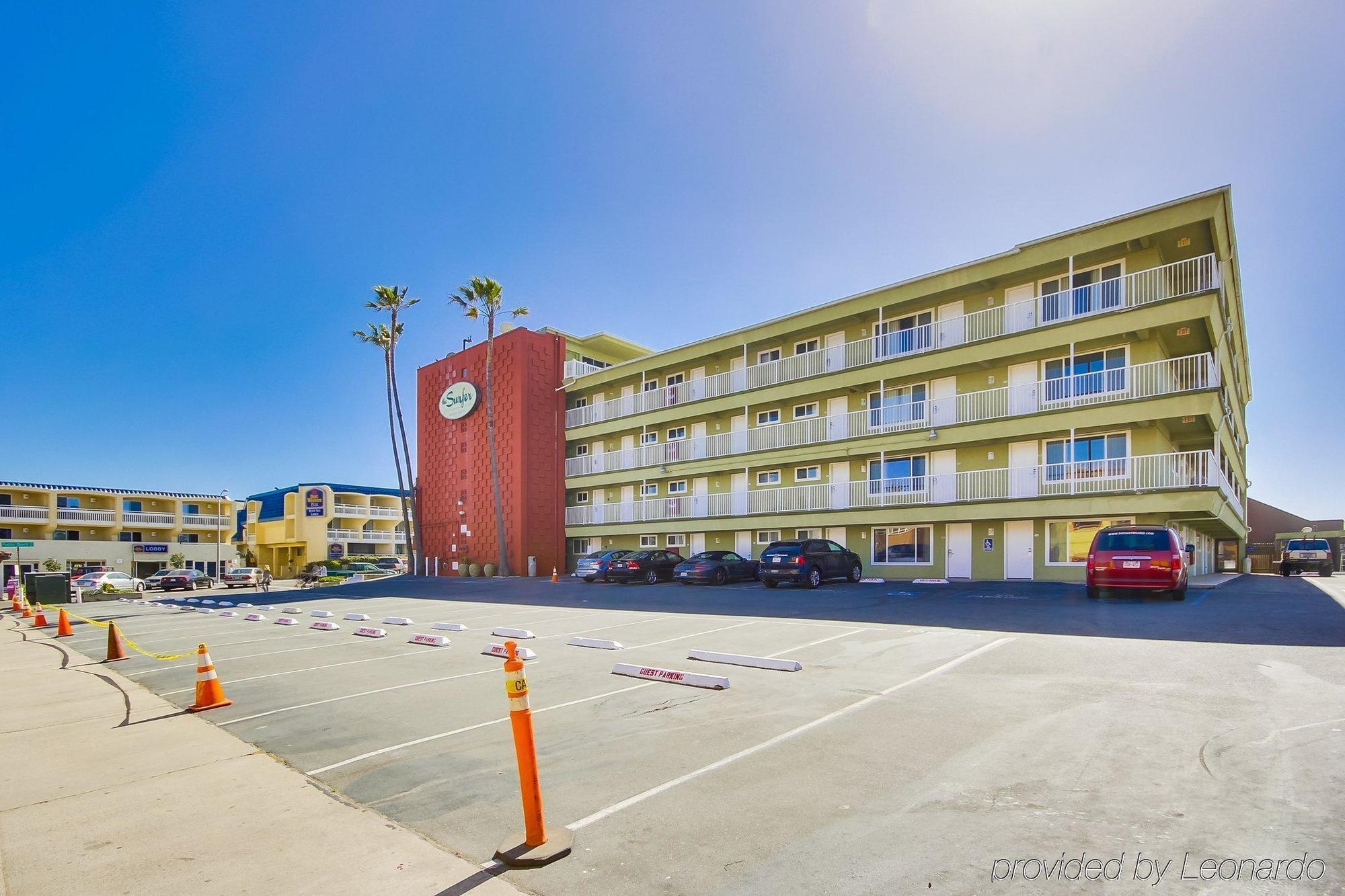 Surfer Beach Hotel San Diego Eksteriør billede